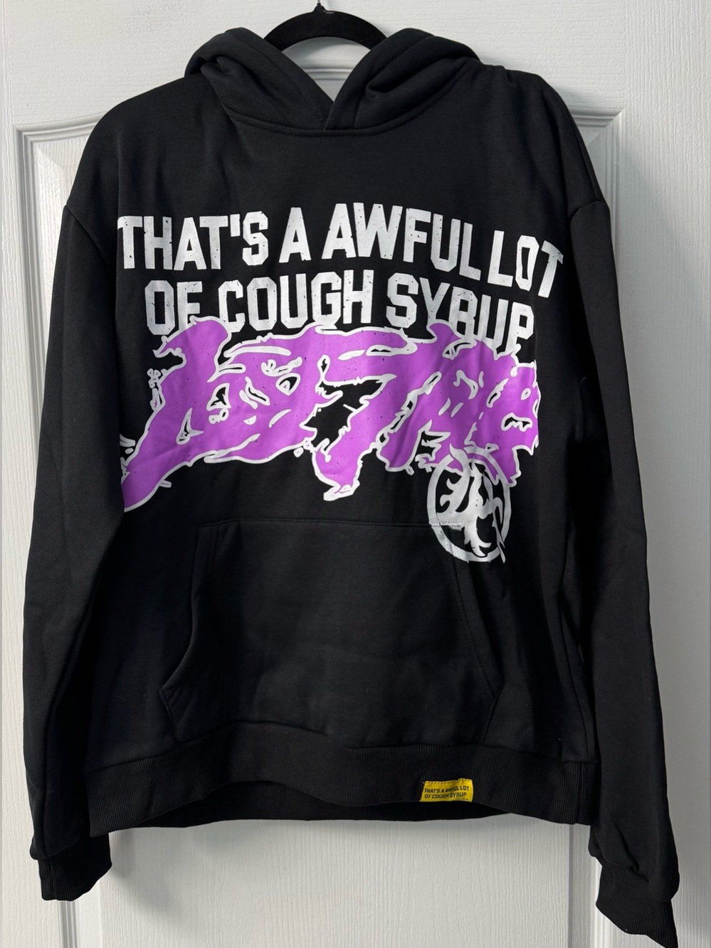 LOST HILLS X AWFUL LOT COUGH SYRUP HOODIE